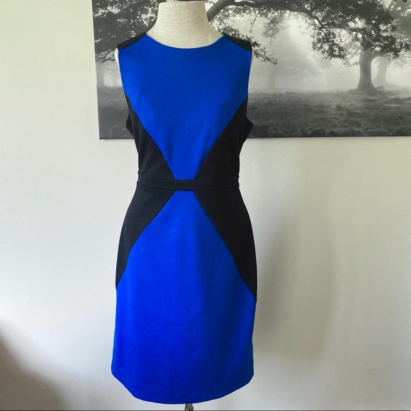 Nicole Miller Dresses & Skirts - Nicole Miller Sleeveless Colorblock Sheath Dress